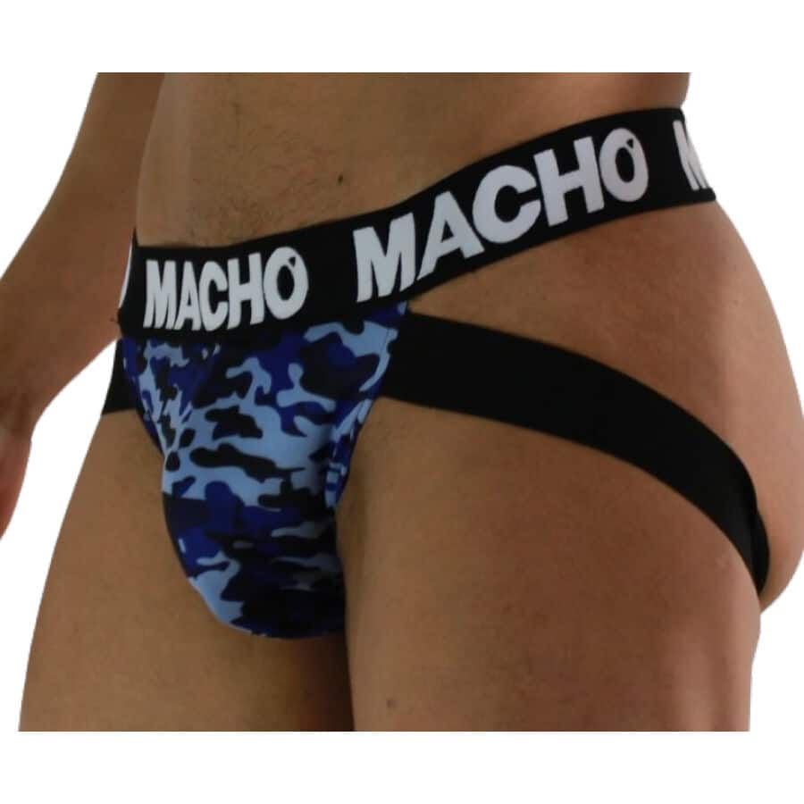 MX28MA jock bleu militaire S — MACHO, vue 2