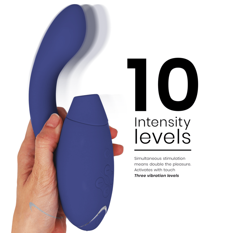 Duo 2 stimulateur bleu — WOMANIZER, vue 4