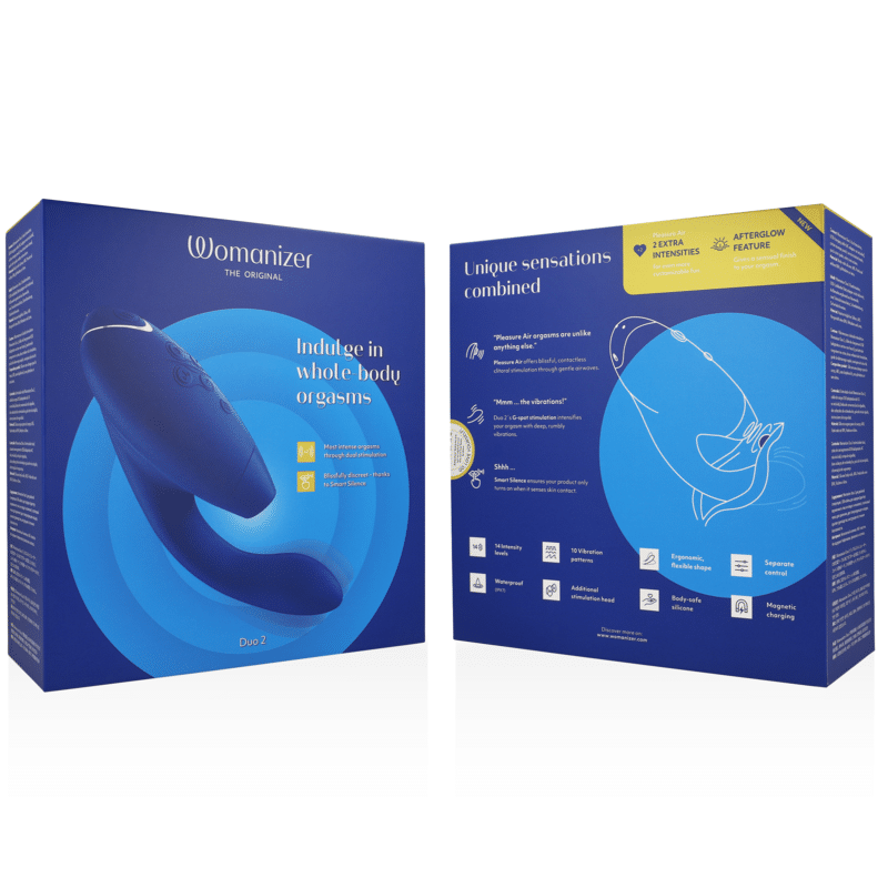 Duo 2 stimulateur bleu — WOMANIZER, vue 7