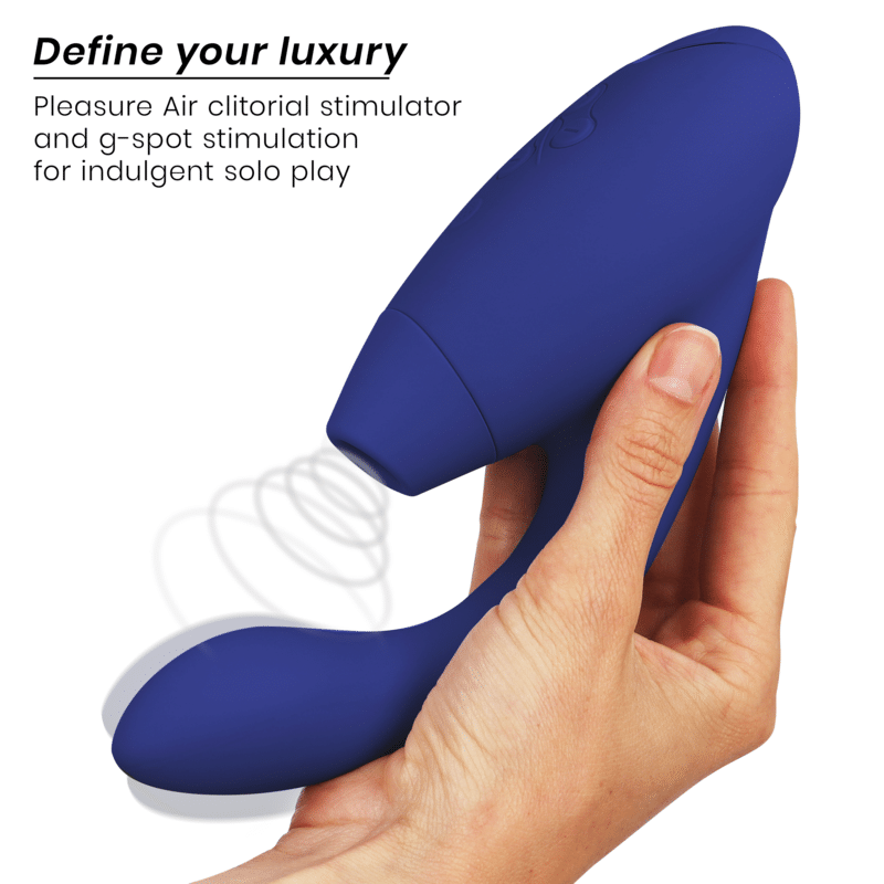 Duo 2 stimulateur bleu — WOMANIZER, vue 3