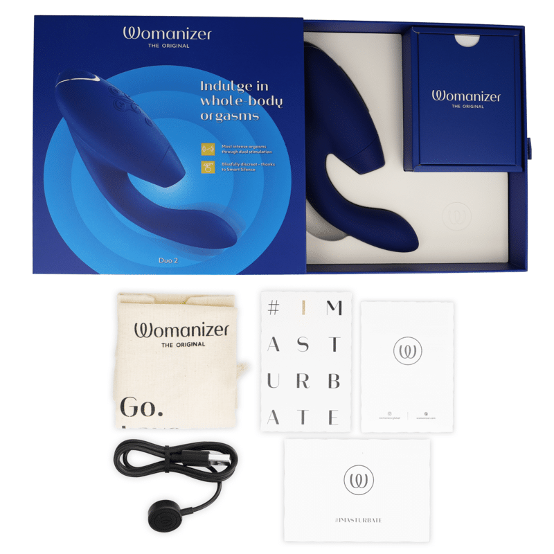 Duo 2 stimulateur bleu — WOMANIZER, vue 6