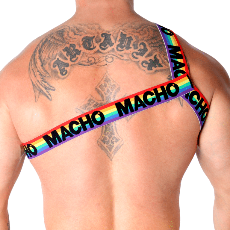 Harnais romain pride S/M — MACHO, vue 8