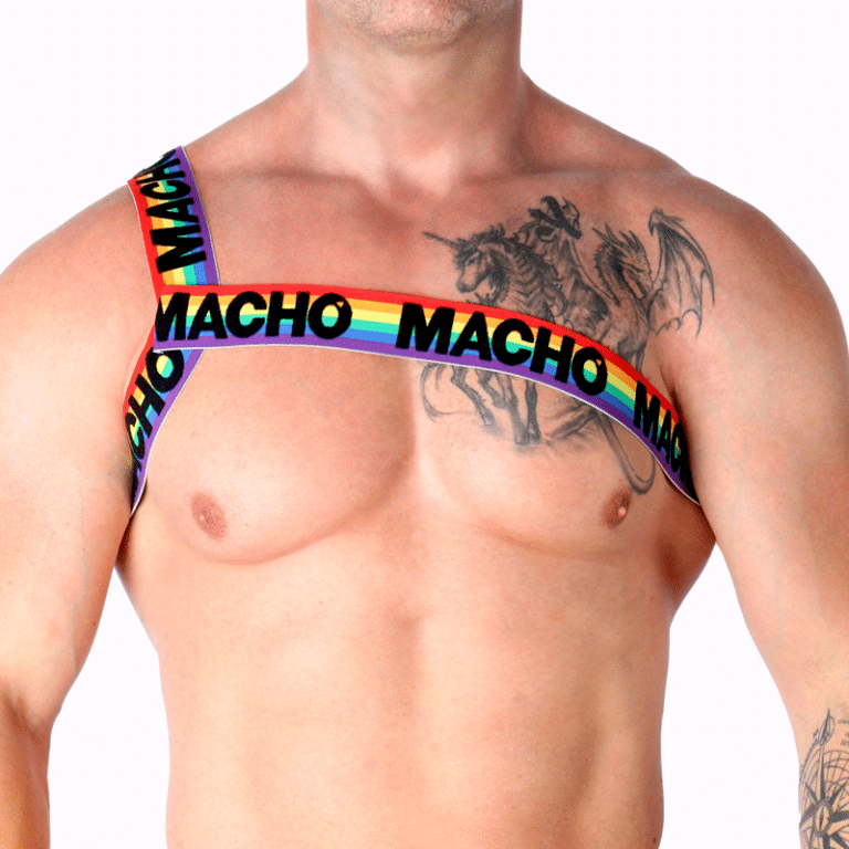 Harnais romain pride S/M — MACHO, vue 5