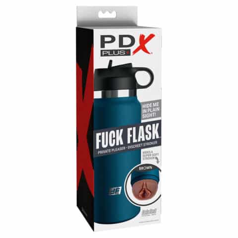 PDX plus - fuck flask vagine stroker discret modèle marron 1