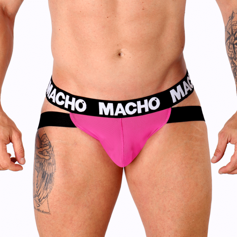 MX28FR jock rose néon M — MACHO