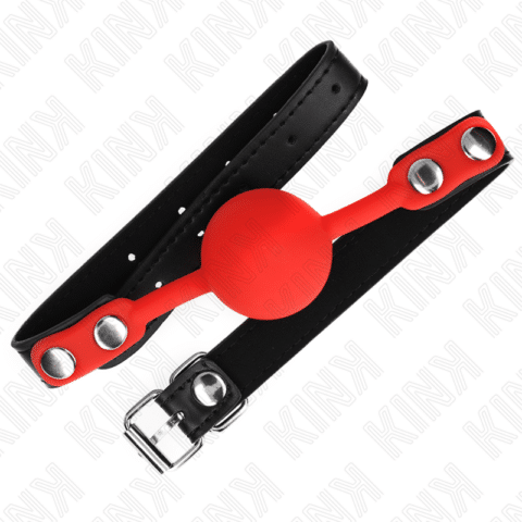 Boule silicone rouge 4 CM BAG 60 x 2 CM