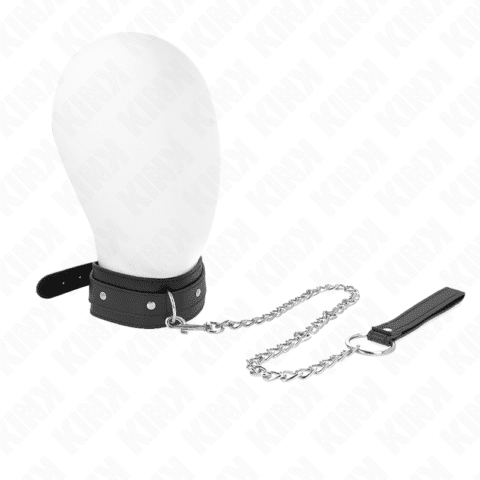 Collier avec laisse 65 CM 1 anneau réglable 38-49 CM X 5 CM — KINK