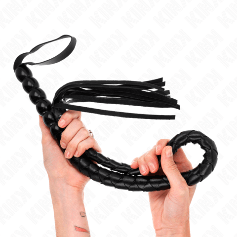 Fouet serpent en perles 80 CM — KINK