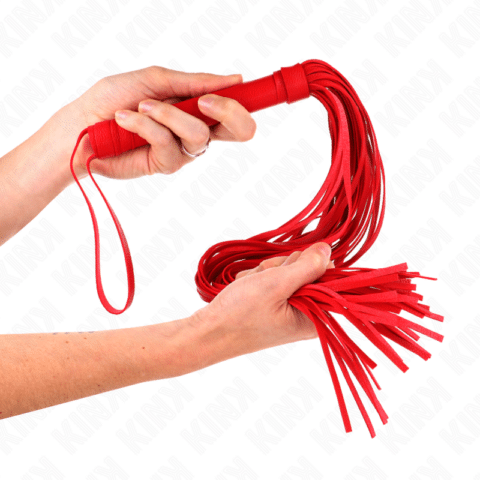 Fouet PVC souple rouge 70 CM — KINK