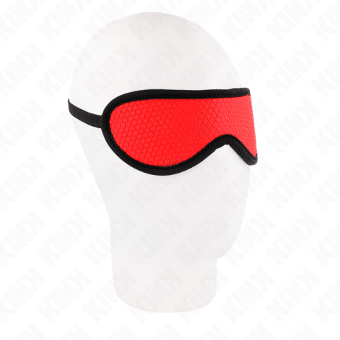 Bandage texturé à écailles avec bord recouvert rouge 20 x 7 CM — KINK