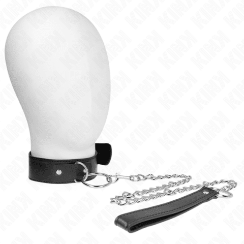 Collier modèle basic avec laisse modèle 4 réglable 36-43 CM — KINK