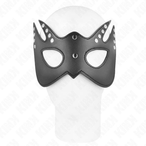 Masque de chauve-souris avec rivets 23 x 15 CM — KINK