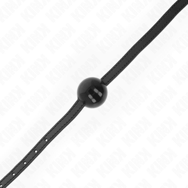 Balle solide simple noire 4 CM BAG 65 x 1,5 CM — KINK, vue 3