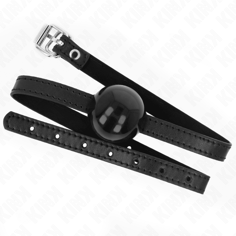 Balle solide simple noire 4 CM BAG 65 x 1,5 CM — KINK, vue 2