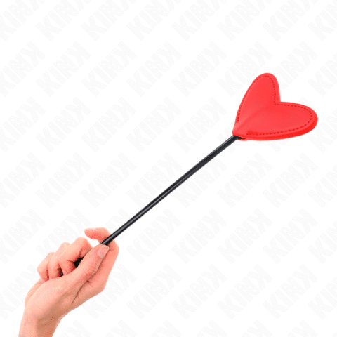 Palette en forme de coeur rouge 33 X 10 CM — KINK