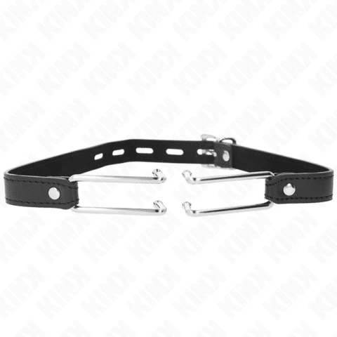Bâton à crochet en métal 11,5 CM avec sangle en cuir réglable 39-58 CM X 2 CM — KINK