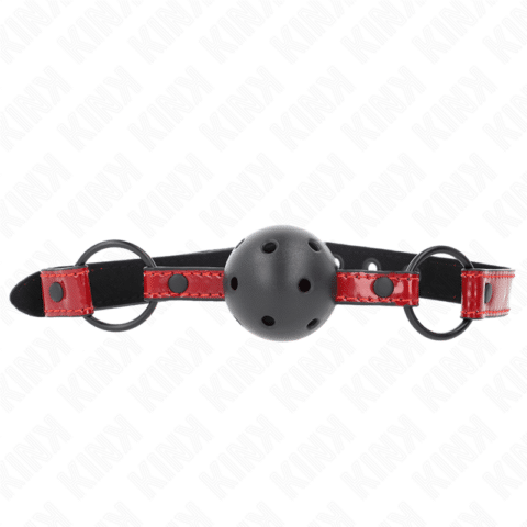 Boule en cuir brillant 4,5 CM BAG 63,5 X 2 CM ajustable 41 X 59 CM — KINK