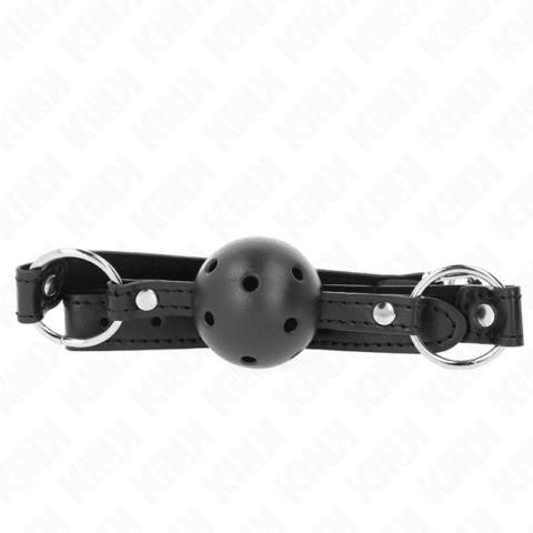 Boule noire creuse dure 4,5 CM GAG modèle 1 63,5 X 2 CM — KINK