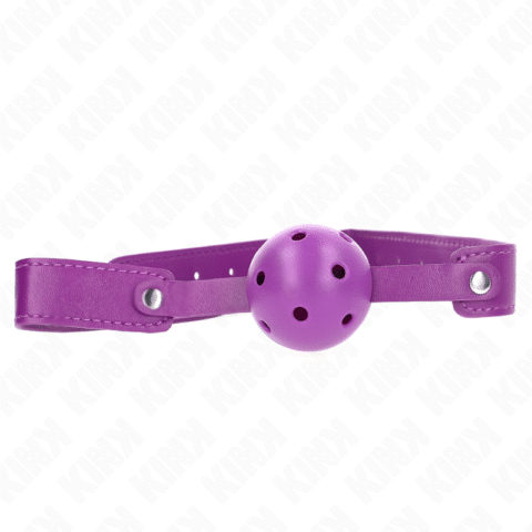 Balle respirant violet 4,5 cmgag 65 x 2,5 CM — KINK