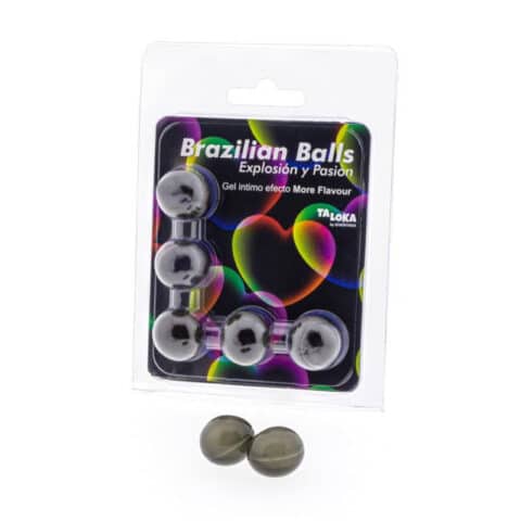 5 Boules brésiliennes plus deffet de saveur gel excitant — TALOKA