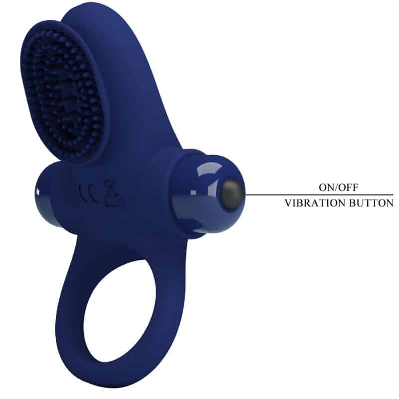 Palle anneau vibrant bleu — PRETTY LOVE, vue 7