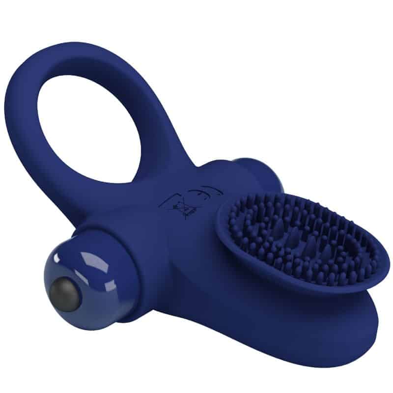 Palle anneau vibrant bleu — PRETTY LOVE, vue 4