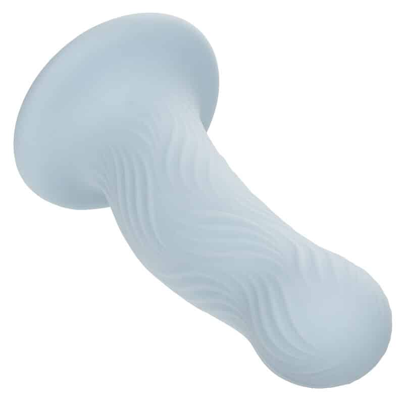 Wave rider plug anal en mousse bleu — CALEXOTICS, vue 6