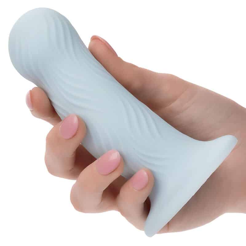 Wave rider plug anal en mousse bleu — CALEXOTICS