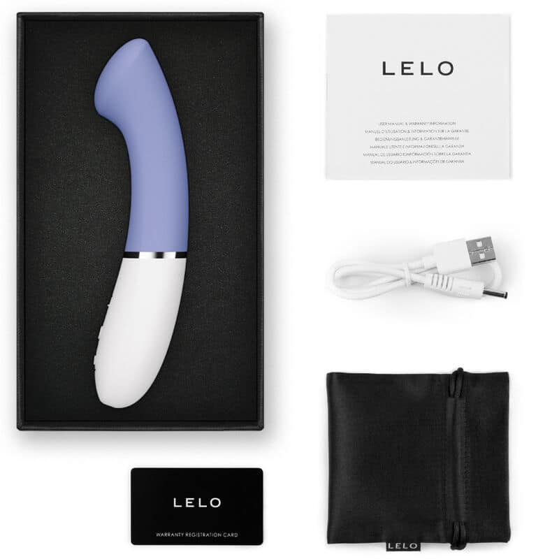 Gigi™ 3 vibrateur point G bleu — LELO, vue 2