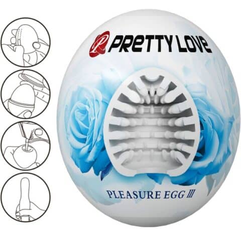 Masturbateur pour homme blanc d'oeuf — PRETTY LOVE
