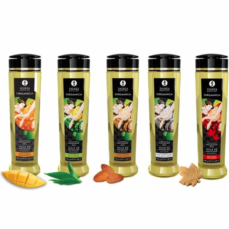 Huile de massage BIO mango 240 ML — SHUNGA, vue 2