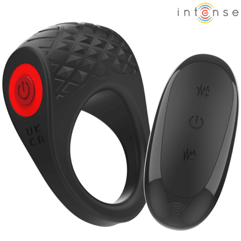 Clover vibrateur anneau pénis 10 vibrations noir — INTENSE