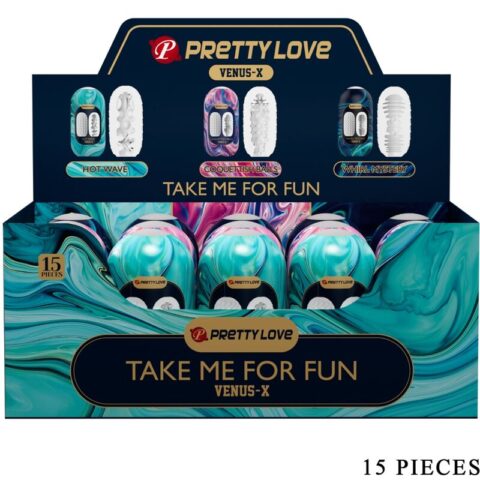 Venus X 15 masturbateurs hommes en silicone blanc — PRETTY LOVE
