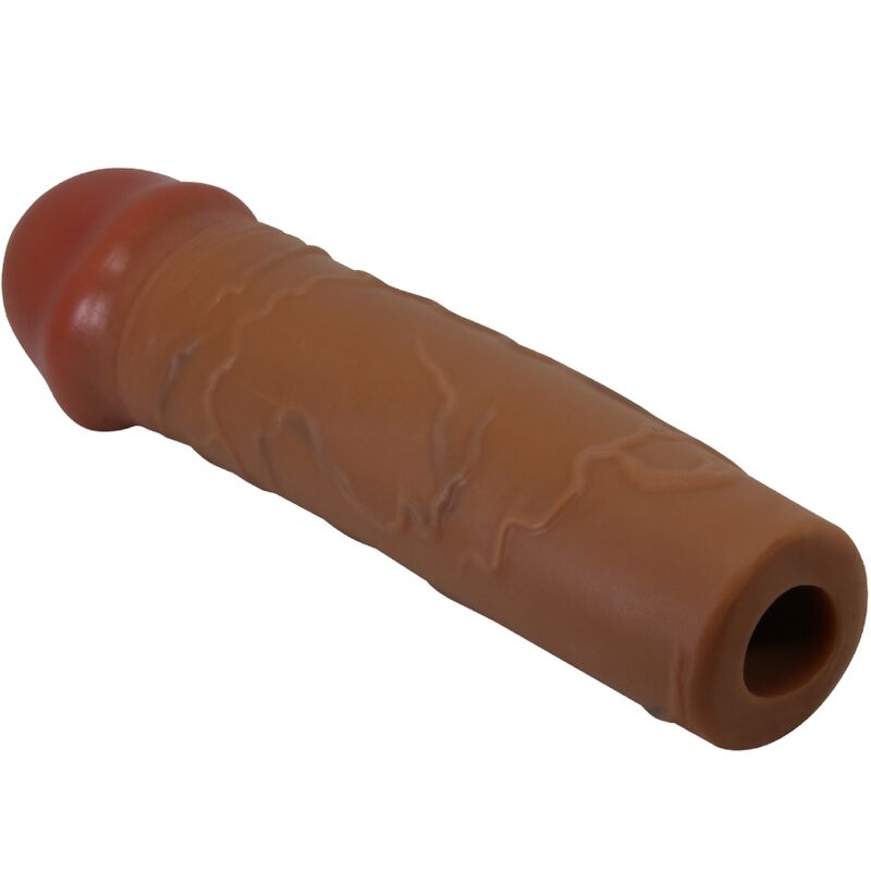 Manchon de pénis nile avec extension de 2,5 CM mulâtre — PRETTY LOVE, vue 2