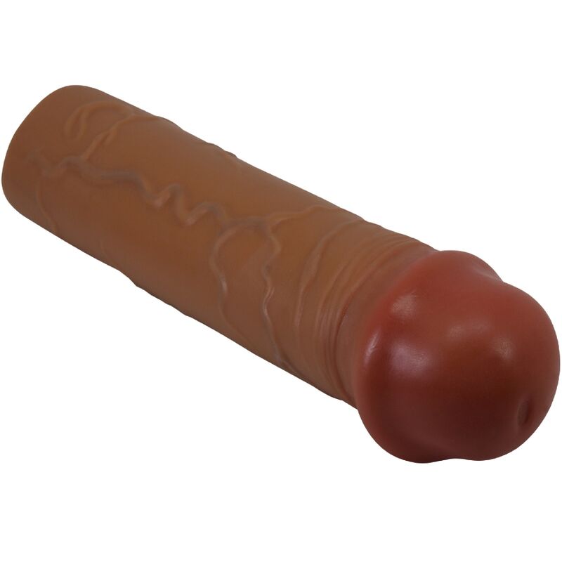 Manchon de pénis nile avec extension de 2,5 CM mulâtre — PRETTY LOVE, vue 3