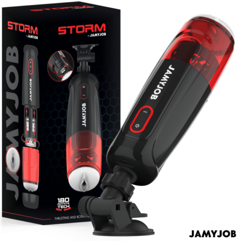 Storm masturbateur vaginal automatique avec 10 modes, rotation et pousse