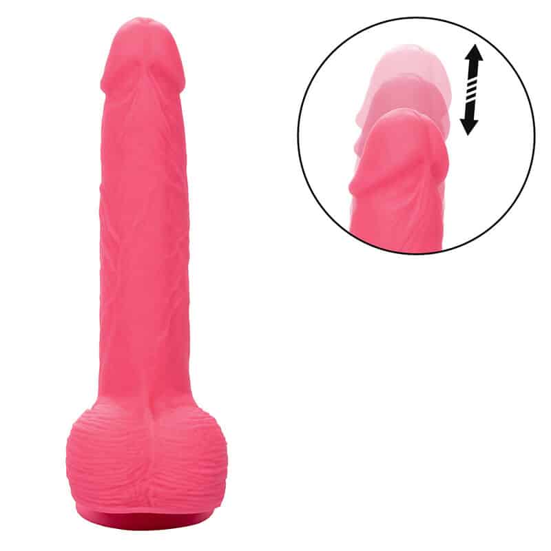 Studs vibrateur réaliste 10 vibrations rose — CALEXOTICS, vue 6