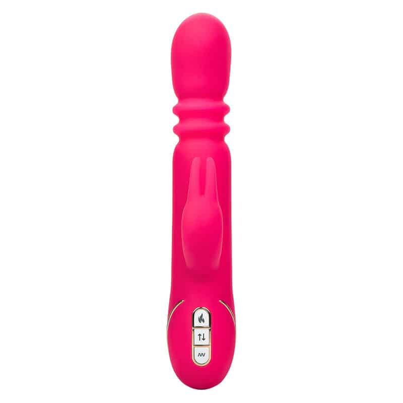 Jack fantasy triple vibrateur chauffant lapin rose — CALEXOTICS, vue 4