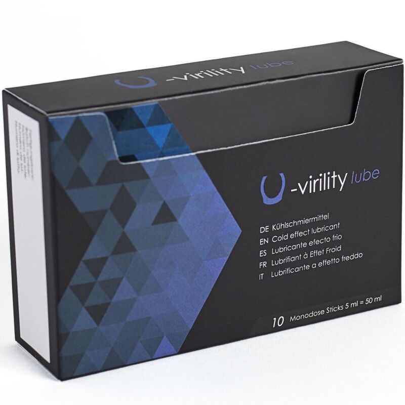 U-virility lube lubrifiant effet froid 10 X 5 ML — 500 COSMETICS, vue 3