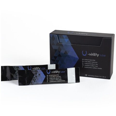 U-virility lube lubrifiant effet froid 10 X 5 ML — 500 COSMETICS