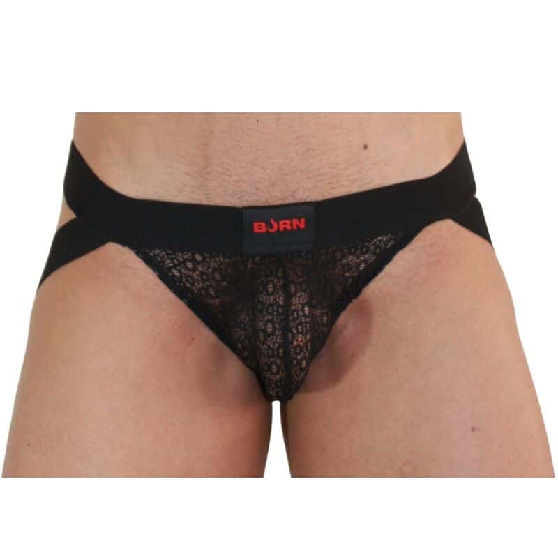 005 Lingerie jock noire S — BURN, vue 2