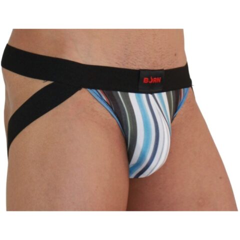 009 Jock multicolore / noir S