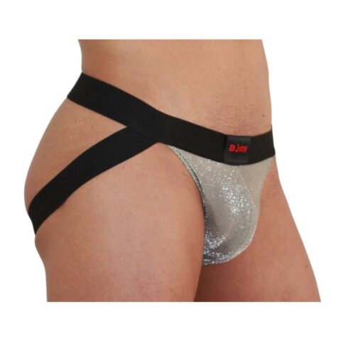 001 Jock beige brillant / noir L