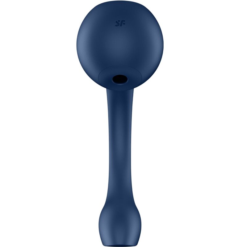 Pro+ wave 4 stimulateur point G et impulsion d'air application gratuite bleu foncé — SATISFYER, vue 3