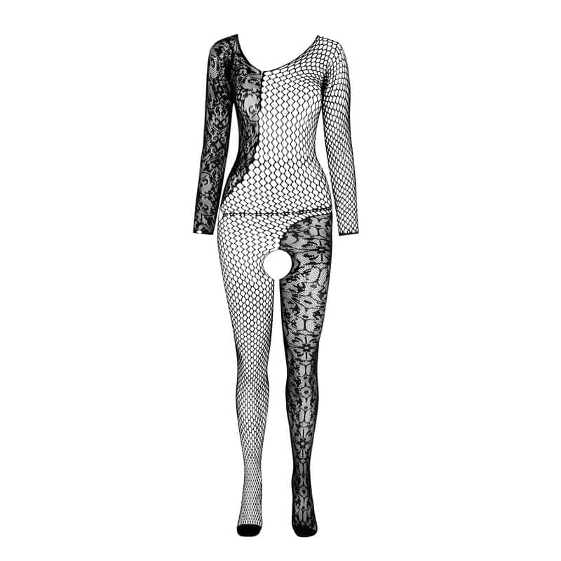 Bodystocking rouge taille unique — PASSION, vue 4