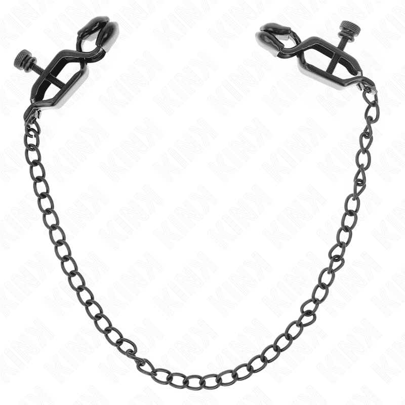 Pinces à metelles chaîne plate noir 30 CM — KINK, vue 2