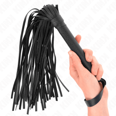 Fouet bleu foncé noir 43,5 CM — KINK