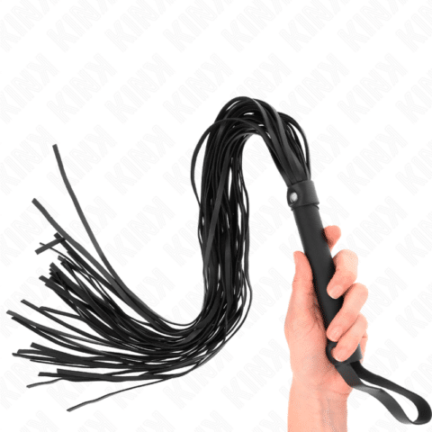 Fouet imitation peau de mouton 60 CM — KINK