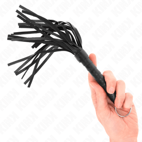 Simple mini fouet noir 28 CM — KINK