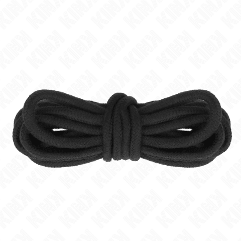 Corde en coton 10 mètres noir — KINK